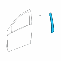 OEM 2005 Saturn Ion Applique Diagram - 22720376