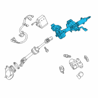 OEM 2016 Toyota Camry Steering Column Diagram - 4520A-06033