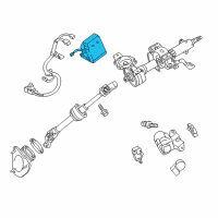 OEM Toyota Control Module Diagram - 89650-06060