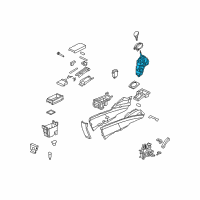 OEM 2010 Honda Civic Bracket, Base Diagram - 54200-SNC-A82