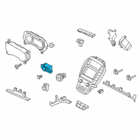 OEM 2017 Lincoln MKX Headlamp Switch Diagram - DP5Z-11654-BA