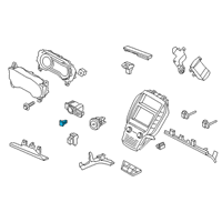 OEM 2015 Lincoln MKC Trunk Lid Switch Diagram - DP5Z-54432A38-AA