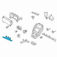 OEM 2019 Lincoln MKC Instrument Panel Lamp Diagram - EJ7Z-14A318-F