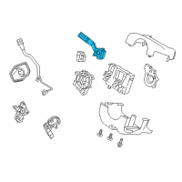 OEM Ford Special Service Police Sedan Combo Switch Diagram - EC3Z-13K359-AA