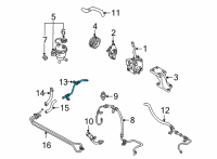 OEM 2005 Mercury Mariner Return Line Diagram - 2L8Z-3A713-AA