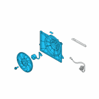 OEM Hyundai Sonata Blower Assembly Diagram - 25380-3K210