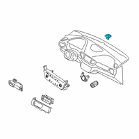 OEM Hyundai Heater Control Assembly Diagram - 97250-G2BM0-RET