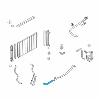 OEM Nissan Hose-Radiator, Lower Diagram - 21503-JP00B