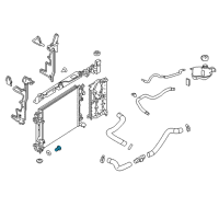 OEM 2011 Infiniti FX50 Cock-Water Drain Diagram - 21441-JK20A