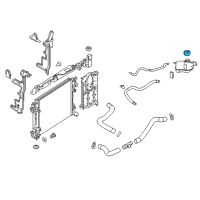 OEM 2018 Nissan Rogue Sport Cap-Reservoir Tank Diagram - 21430-AX30A