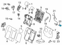 OEM 2022 Lexus NX450h+ CONTROL SUB-ASSY, SE Diagram - 87501-30060