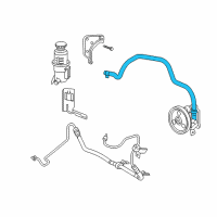 OEM Chrysler PT Cruiser Hose-Pump Supply Diagram - 5272867AF
