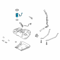 OEM Ford Taurus Fuel Pump Diagram - DG1Z-9H307-N