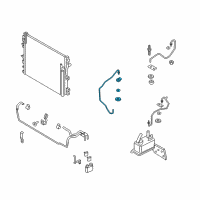 OEM 2017 Ford Edge Outlet Tube Diagram - F2GZ-7R081-N