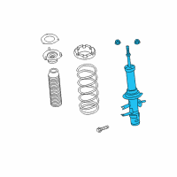 OEM 2013 Infiniti M56 ABSORBER Kit - Shock, Front Diagram - E6110-1MD0B