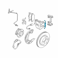 OEM 2006 BMW 330xi Clip Diagram - 34-11-6-776-526