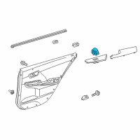 OEM Toyota Highlander Window Switch Diagram - 84810-0E050