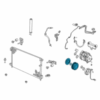 OEM 2004 Honda Accord Clutch Set Diagram - 38900-RAA-A01