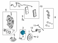 OEM 2021 Buick Envision Front Hub Diagram - 13508377