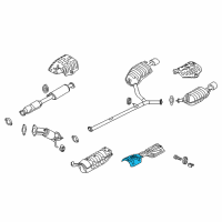 OEM 2015 Hyundai Sonata Protector-Heat Center Diagram - 28797-3S200