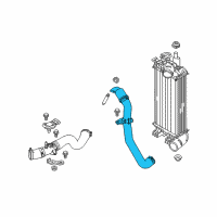 OEM 2015 Ford Focus Air Duct Diagram - CV6Z-6C646-H