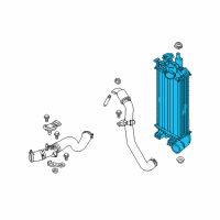 OEM 2018 Ford Focus Intercooler Diagram - CV6Z-6K775-C