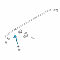 OEM 2018 Ford Focus Stabilizer Link Diagram - BV6Z-5C486-A