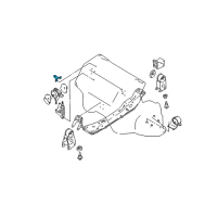 OEM 2002 Nissan Maxima Engine Mounting Stay, Right Diagram - 11237-40U00