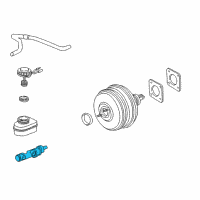 OEM 2005 Honda Pilot Master Cylinder Assembly Diagram - 46100-S3V-A11