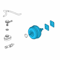 OEM Acura MDX Power Assembly, Master (9"+9") Diagram - 46400-S3V-A11