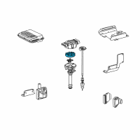 OEM GMC Savana 3500 Rotor Diagram - 10452457