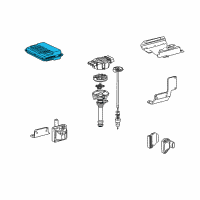 OEM 1997 GMC Savana 2500 PCM Diagram - 16229684