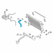 OEM 2017 Ford F-350 Super Duty Upper Hose Diagram - HC3Z-8260-A