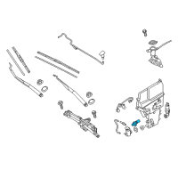 OEM 2019 Hyundai Ioniq Level Switch-Windshield Washer Diagram - 98520-3L000