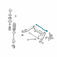 OEM Nissan Altima Link Complete-Parallel, Rear Diagram - 55121-0Z000