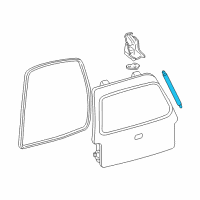 OEM 2016 Ford Expedition Support Cylinder Diagram - 7L1Z-78406A10-B