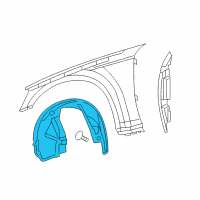 OEM 2013 Chrysler 300 Shield-Splash Diagram - 68084289AG