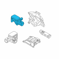 OEM Ford Transit Connect Side Sensor Diagram - AM5Z-14B345-A
