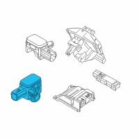 OEM Ford Transit Connect Front Sensor Diagram - 8V4Z-14B004-A