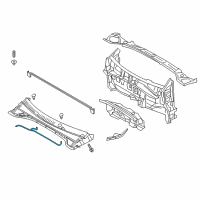 OEM 2021 Kia Niro EV Hose & Connector Assembly Diagram - 98660G5000