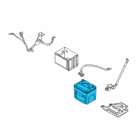 OEM Kia Soul Batteries Diagram - 371101W450