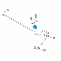 OEM 2015 Dodge Challenger BUSHING-STABILIZER Bar Diagram - 68217934AA