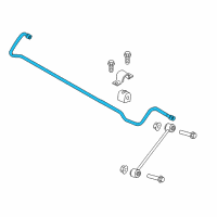 OEM 2014 Dodge Charger Bar-Rear Suspension Diagram - 4782874AB