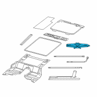 OEM 2020 Jeep Wrangler Jack-Scissors Diagram - 68237103AA