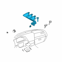 OEM Toyota Corolla Cable Set Diagram - 90919-22393