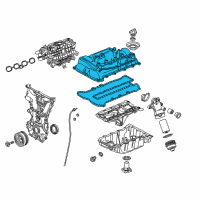 OEM 2017 Buick Cascada Cover Asm-Camshaft (W/Bolt & Seal) Diagram - 55596087