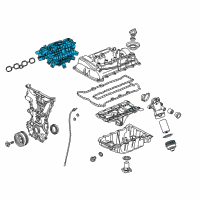 OEM 2018 Buick Cascada Intake Manifold Diagram - 55504606