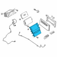 OEM 2013 Ford Fusion Climate Control Module Diagram - DS7Z18842E