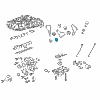 OEM 2009 Saturn Vue Intermediate Gear Diagram - 12645465