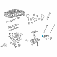 OEM Cadillac XTS Filter Assembly Gasket Diagram - 12687466